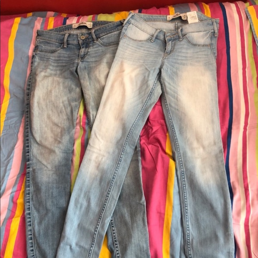 Two Pairs of Hollister Jeans